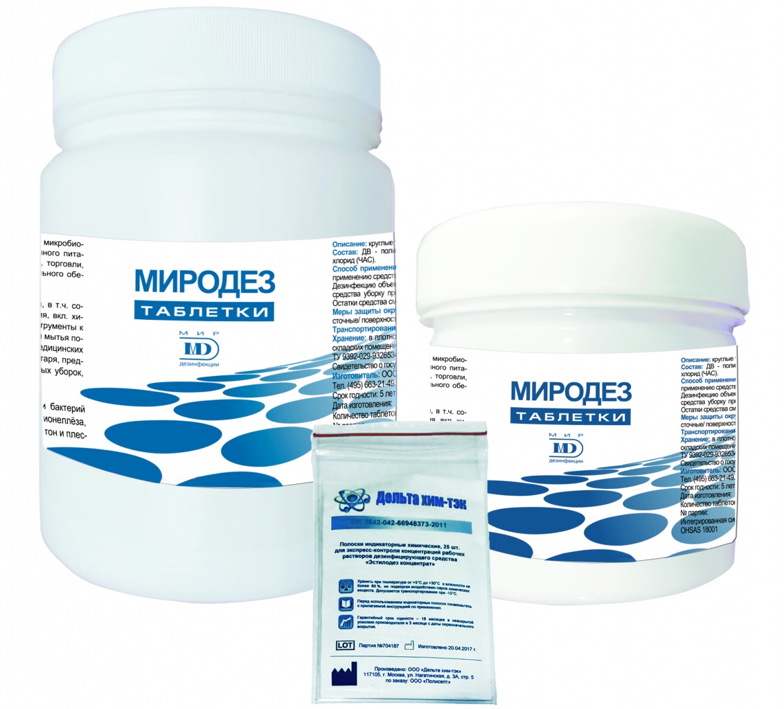 Миродез таблетки